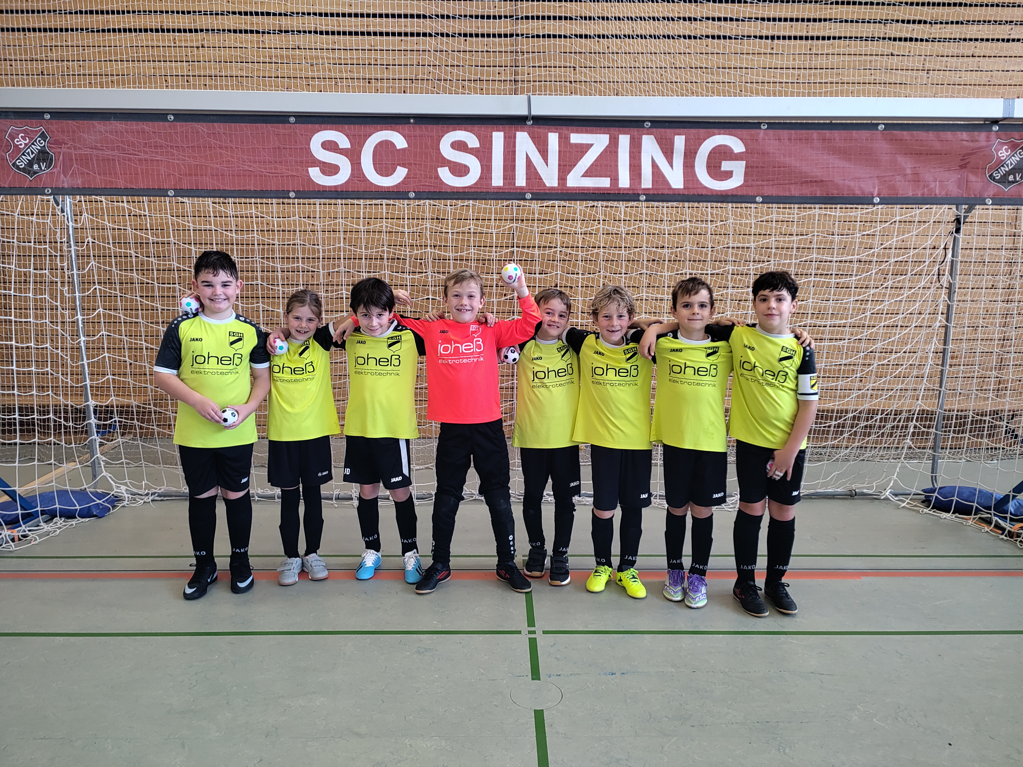 F-Jugend startet in die Hallensaison