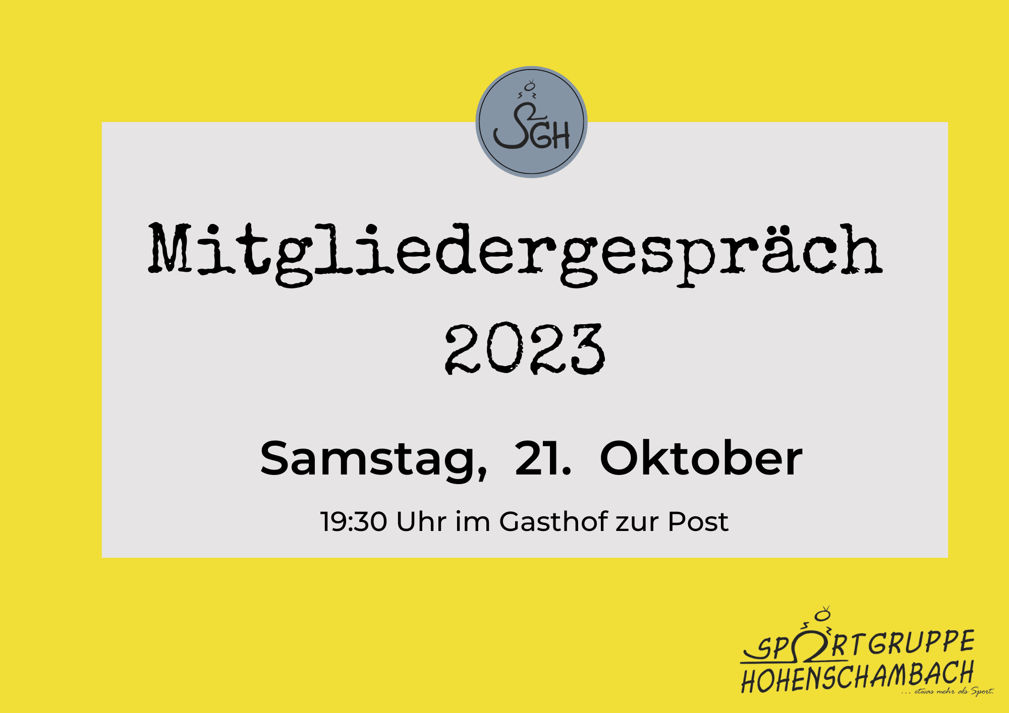 Mitgliedergespräch 2023