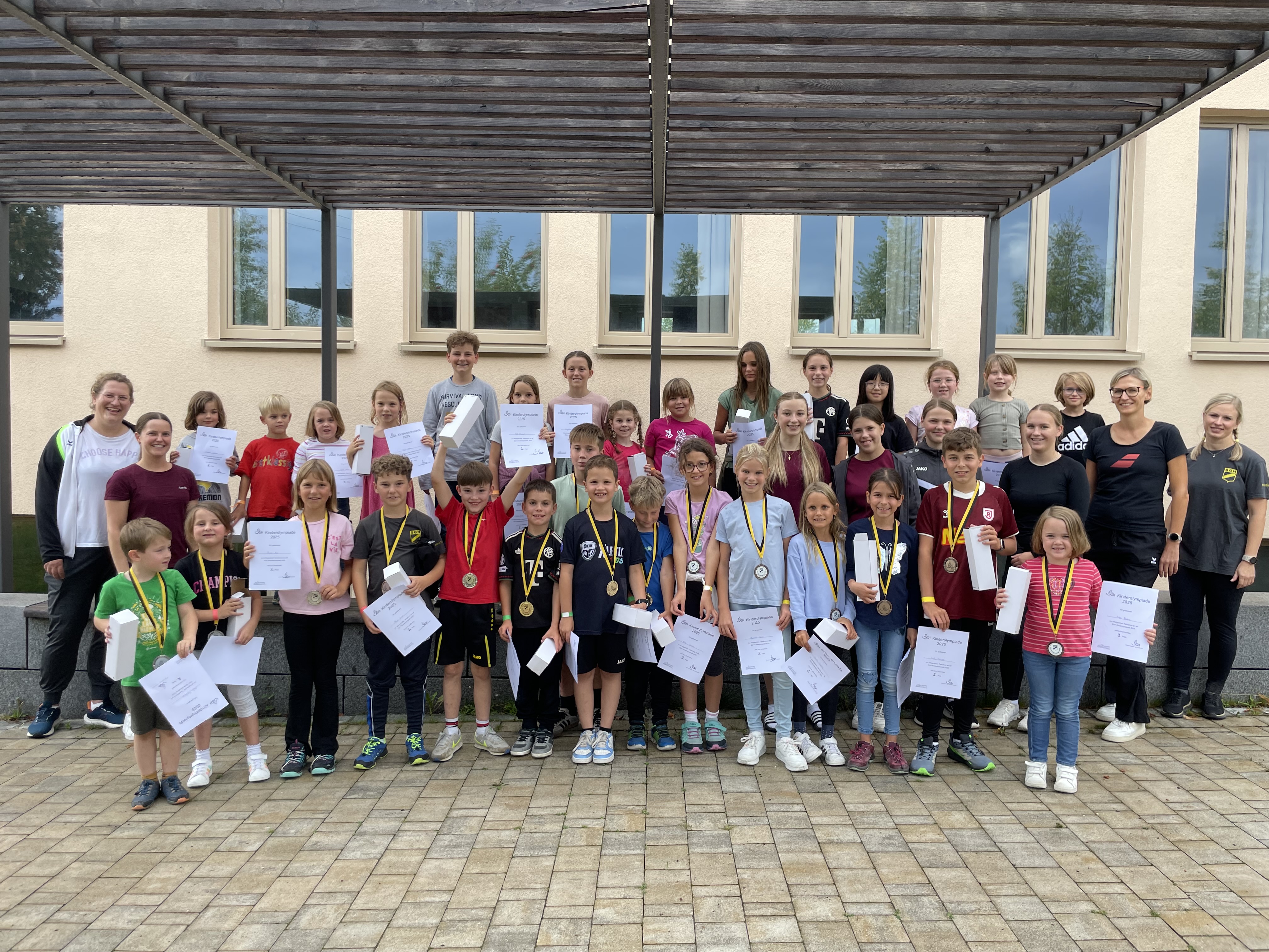 Ferienprogramm Schama e.V.: Kinderolympiade der SG Hohenschambach 