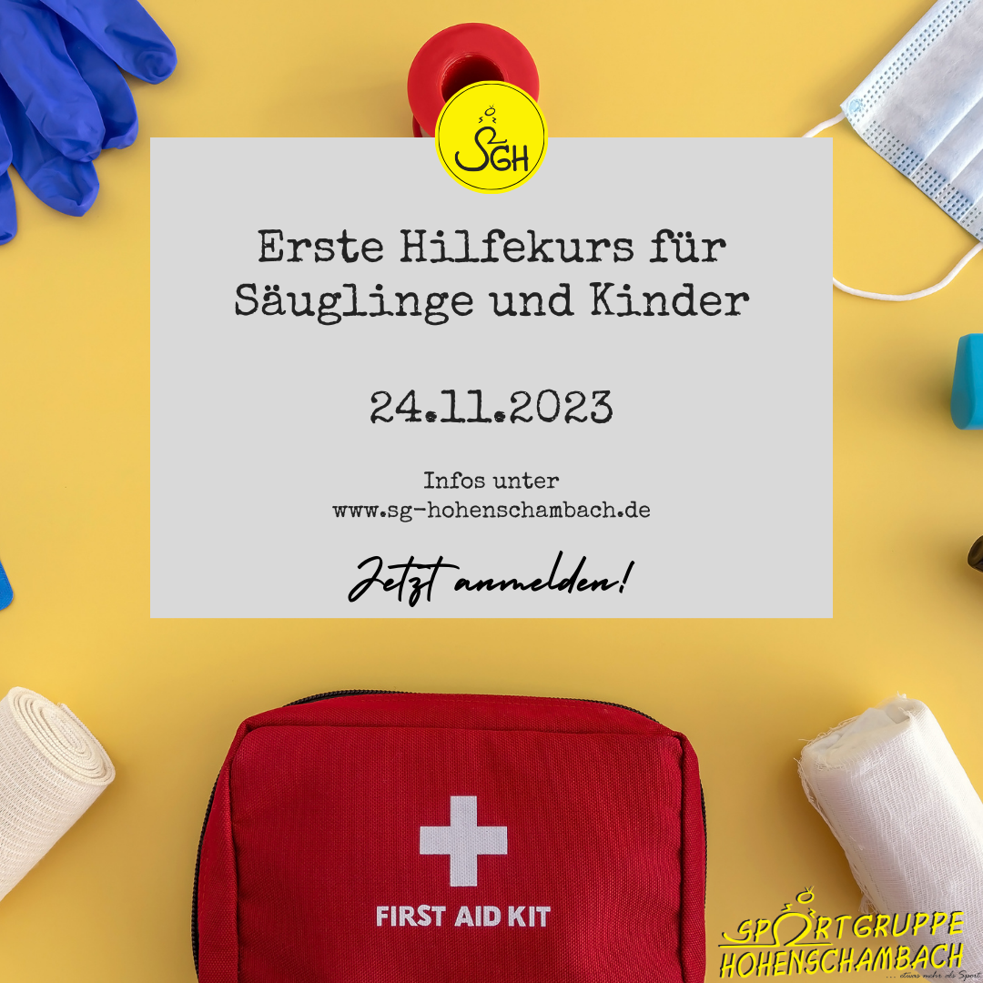 Erste Hilfe Kurs für Säuglinge & Kinder